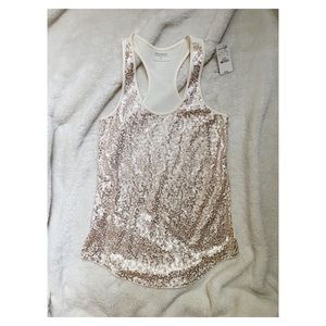 Express Sequin Tank